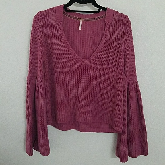 ⚘ Free People Rose Damsel Pullover Sweater - Picture 3 of 8